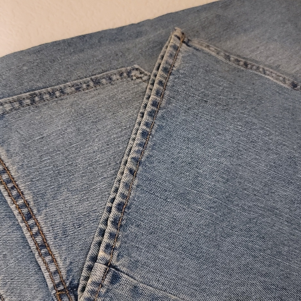 Old Navy acid washed bootcut denim jeans 38x32 brand new with tags - Picture 6 of 6